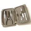 AMONG Manicure Kit 7 in 1 Stainless Steel Manicure Set Professional Nail Clips Fitting Foot Tools, Manicure Toe Cutter Nail Set with Bag Nail Clippers Kit view 2