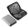 AMONG Manicure Kit Black Nail Clipper Set Professional Pedicure Manicure Tool Men's Grooming Set Stainless Steel Portable Travel Nail Cover 8 Pieces Nail Clippers Kit (Color : A) view 1