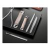 AMONG Manicure Kit Black Nail Clipper Set Professional Pedicure Manicure Tool Men's Grooming Set Stainless Steel Portable Travel Nail Cover 8 Pieces Nail Clippers Kit (Color : A) view 3