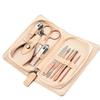 AMONG Manicure Kit Travel Manicure Sett 9-Piece Personal Care Portable Nail Set with Built-in Nail File for Men and Women Home Nail Clippers and Tweezers Set Nail Clippers Kit view 1