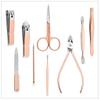 AMONG Manicure Kit Travel Manicure Sett 9-Piece Personal Care Portable Nail Set with Built-in Nail File for Men and Women Home Nail Clippers and Tweezers Set Nail Clippers Kit view 3