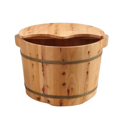 BABYCE Foot Bath Soak Foot Spa for Adults,Foot Basin for Foot Bath,Soak,or DetoxLarge Foot Soak Tub,Foot Soak Bucket Made of Solid Wood Foot Spa Household Wash Ba