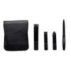 AMONG Manicure Kit Mini Personal Care Set Portable Nail Clippers 3 Pieces Built in Nail File Black Travel Ladies Men Nail Clippers Kit view 1