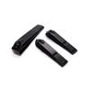 AMONG Manicure Kit Mini Personal Care Set Portable Nail Clippers 3 Pieces Built in Nail File Black Travel Ladies Men Nail Clippers Kit view 3