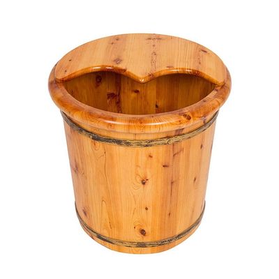 BABYCE Foot Bath Soak Foot Basin for Foot Bath,Soak,or DetoxLarge Foot Soak Tub,Foot Spa for Adults,Foot Soak Bucket Made of Solid Wood Foot Spa Household Wash Ba