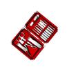AMONG Manicure Kit Personal Care Manicure Pedicure Set Portable Nail Clippers Thick Nails Home Use 13 Pieces Man Red Nail Clippers Kit view 1