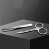 AMONG Manicure Kit Personal Care Manicure Pedicure Set Portable Nail Clippers Thick Nails Home Use 13 Pieces Man Red Nail Clippers Kit view 4