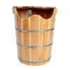 BABYCE Foot Bath Soak Smooth Delicate Foot Spa,Large Foot Basin for Soaking Feet,Foot Bath Bucket with Lid, Made of Natural Wood Foot Spa Household Wash Ba view 3