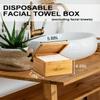 Clean Facial Towels,1 Box with 60 Ct Disposable Face Towels - Premium Facial Cleansing Cloths & Towelettes, Perfect for Skincare Routine - Biodegradable, Travel-friendly, and Eco-friendly view 4