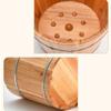BABYCE Foot Bath Soak Sauna Wooden Bucket,Foot Massage Spa for Home,Relax Pedicure Foot Bath,Foot and Leg Spa for Adults Foot Spa Household Wash Ba view 4