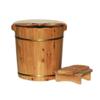 BABYCE Foot Bath Soak Sauna Wooden Bucket,Relax Pedicure Foot Bath,Foot and Leg Spa for Adults,Foot Massage Spa for Home Foot Spa Household Wash Ba view 1
