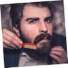 Didiseaon 2sets Beard Grooming Kit Comb Scissors for Eyebrows Nose Hair Mustache Beard Trimming view 4