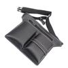 DOITOOL Hairdressing Waist Pouch for Stylists Barber Scissor Bag Large Capacity Pu Holder for Hair Tools Easy Access Tool Belt for Salon Professionals Black view 1