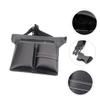 DOITOOL Hairdressing Waist Pouch for Stylists Barber Scissor Bag Large Capacity Pu Holder for Hair Tools Easy Access Tool Belt for Salon Professionals Black view 2
