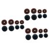 Didiseaon 24pcs Donut Hair Bun Maker Kit s Easy Use Chignon Styler for Girls and Women for Weddings Events and Casual Looks Includes and Options view 1
