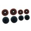 Didiseaon 24pcs Donut Hair Bun Maker Kit s Easy Use Chignon Styler for Girls and Women for Weddings Events and Casual Looks Includes and Options view 4
