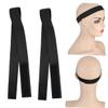 Didiseaon 9pcs Cute Headbands Elastic Wig Band Wig Grip Band for Lace Front Hair Elastic Cover Strap view 2