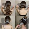 DOITOOL Hair Bun Maker for Women Twisted Bun Shaper for Girls Stylish Bowknot Design for Yoga Running Parties Dancers Versatile Hair Accessory for All Occasions view 2