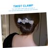 DOITOOL Hair Bun Maker for Women Twisted Bun Shaper for Girls Stylish Bowknot Design for Yoga Running Parties Dancers Versatile Hair Accessory for All Occasions view 4