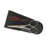 balacoo 3sets Stainless Steel Beard and Eyebrow Scissors Kit Comb Grooming Tools for Men for Beard Trimming and Hair Styling Includes Storage Bag view 3