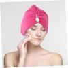 Angoily 2pcs Bathing Turban Hair Dry Wrap Microfiber Ideal for Home Gym Travel Beauty Routine view 4