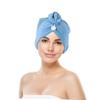 Angoily Hair Turban Wrap Drying Towel Quick Dry Cap for Women Thicken Bathing Turban Comfortable Hair Drying Towel view 2