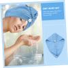 Angoily Hair Turban Wrap Drying Towel Quick Dry Cap for Women Thicken Bathing Turban Comfortable Hair Drying Towel view 3