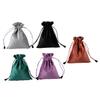 10 Pcs Velvet Jewelry Bag Travel Toiletry Bag Wedding Candy Drawstring Bags Sample Bag Perfume, As Shown, 18x14cm view 1