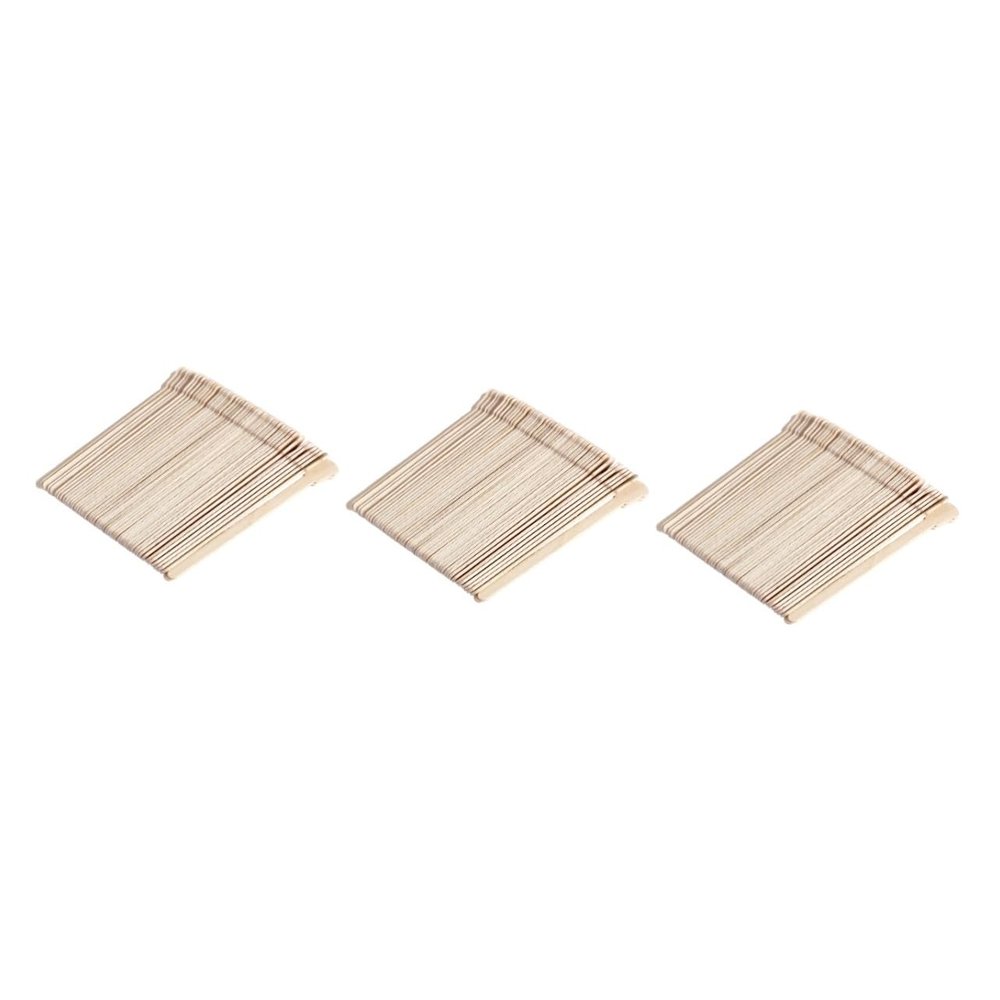 Didiseaon 150pcs Wooden Waxing Spatulas Disposables for Hair Removal for Sugaring Wax Sugar Waxing Kit