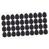 NOLITOY 40pcs Mini Powder Puff Dual Use Makeup Sponges for Loose Powder Compact for Easy Application Washable and Reusable Beauty Tools for Skin Types view 1