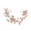 Balacoo Bridal Hair Comb Headband Crystal Flower Hair Comb Headdress Pearl and Rhinestone Tiara Wedding view 1