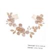 Balacoo Bridal Hair Comb Headband Crystal Flower Hair Comb Headdress Pearl and Rhinestone Tiara Wedding view 4