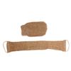 Balacoo 2pcs Ramie Back Strip Gloves Wash Strap Sponges for Bathing Bath Scrubber Gloves Tanning Mitt Applicator Back Brush Shower Brush Shower Strap Massage Belt Double Sided Plant, 75x11x0.5cm view 1