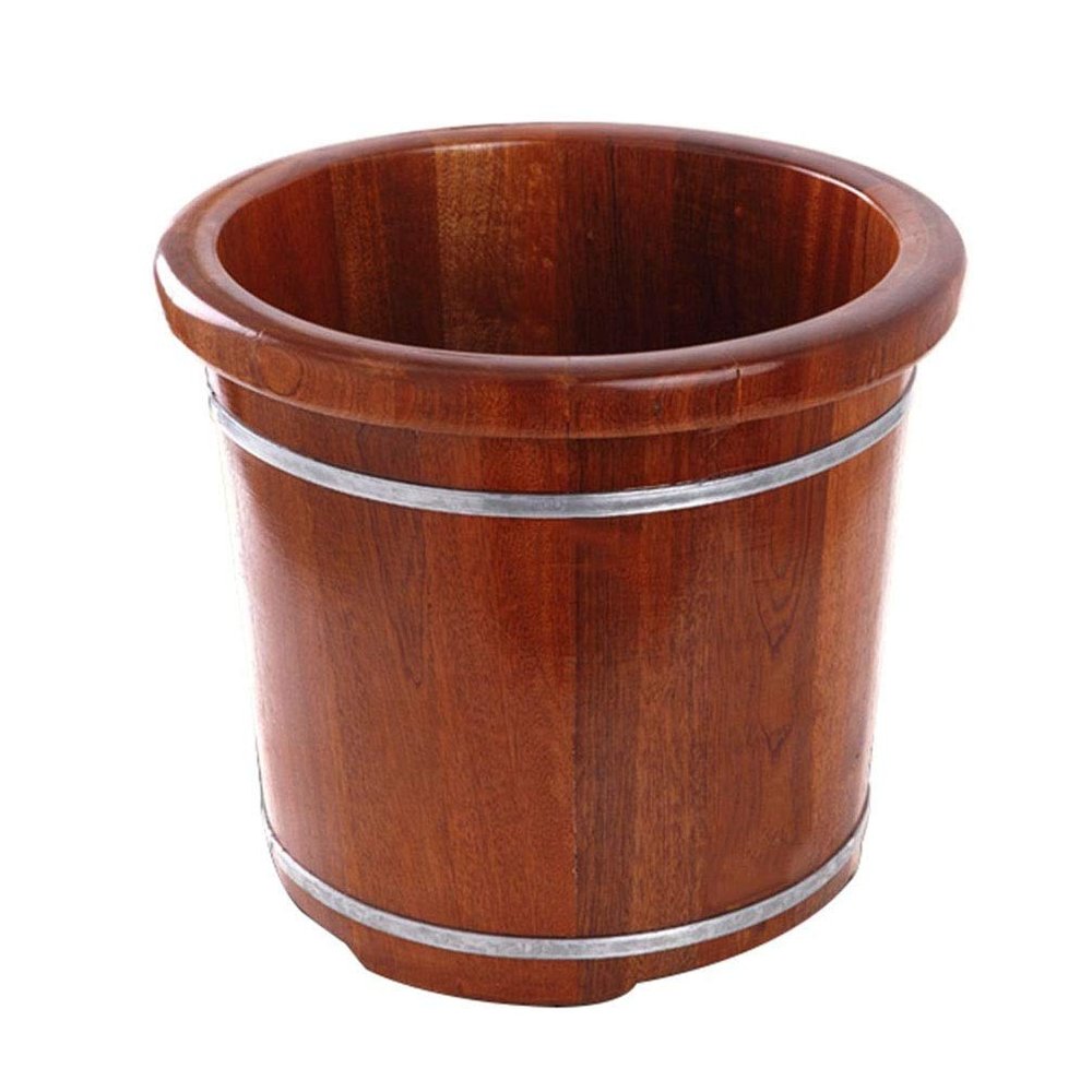 BABYCE Foot Bath Soak Sauna Wooden Bucket,Foot Massage Spa for Home,Foot and Leg Spa for Adults,Relax Pedicure Foot Bath Foot Spa Household Wash Ba