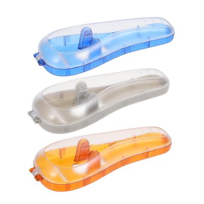 DOITOOL 3pcs Boxes Storage Box for Men Travel Carrier Portable Case Man Soap