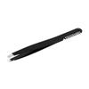 balacoo 3pcs Elegant Black Stainless Steel Eyebrow Tweezer Brush and Comb for Eyebrow Care and Makeup view 2