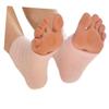 FRCOLOR 3pcs Gel Heel Socks Toe Recovery Socks Pedicure Vented Heel Sleeves Treatment view 2