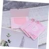 balacoo 200pcs Facial Oil Absorbing Blotting Papers for Oily Skin Natural Fiber Pink view 2