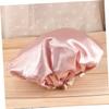 balacoo 3pcs Shower Hat for Women Soft Comfortable Eva Bathing Cap Elastic Fit Reusable for Spa Hair Protection Travel-friendly view 2