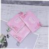 balacoo 300pcs Reusable Makeup Remover Pads Face Oil Absorbing Pink Blotting Papers view 3