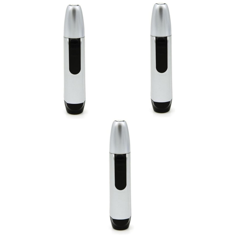 balacoo 3pcs Nose Hair Organ Electric Man, Silverx3pcs