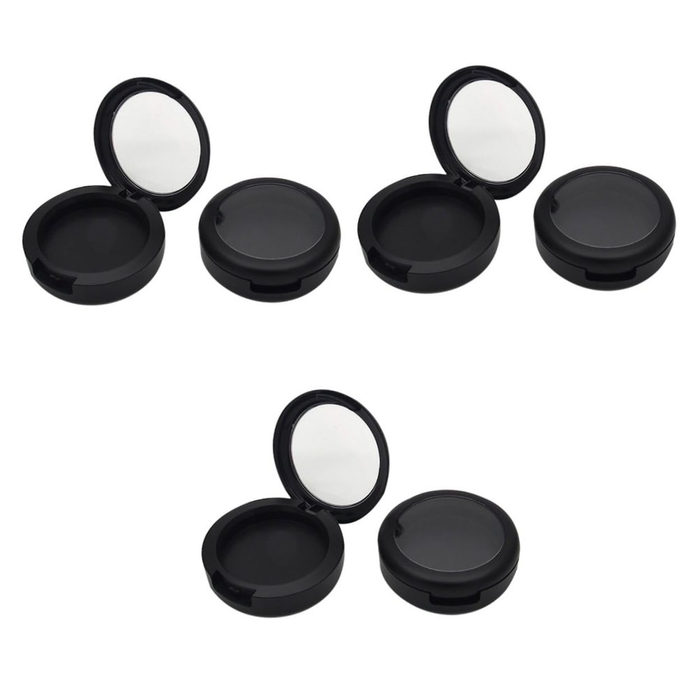 balacoo 6 Pcs Makeup Containers Cream Eyeshadow Lotion Container Cream Bottles Round Eyeshadow Storage Case Small Containers Small Makeup Organizer Cosmetic Cases Travel Make up Makeup Box, 17VN750212V