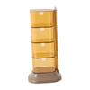 Angoily Sponge Makeup Holder Makeup Organizing Box Fashionable Countertop Organizer for Cosmetics Lockable Storage Organiser view 1