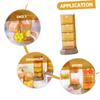 Angoily Sponge Makeup Holder Makeup Organizing Box Fashionable Countertop Organizer for Cosmetics Lockable Storage Organiser view 3