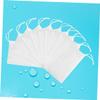 Balacoo 20pcs Exfoliating Sponge Pouch Foaming Net Foaming Mesh Soap Quick Dry Netzbeutel Bubble Mesh Bag Bubble Mesh Pouch Bubble Foam Cleaning Tool Bubble Net Beam Port White Bath Flower, 15X9cm view 2