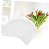 Balacoo 20pcs Exfoliating Sponge Pouch Foaming Net Foaming Mesh Soap Quick Dry Netzbeutel Bubble Mesh Bag Bubble Mesh Pouch Bubble Foam Cleaning Tool Bubble Net Beam Port White Bath Flower, 15X9cm view 4