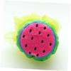 balacoo 6pcs Fruit Shaped Bath Exfoliating Mesh Poufs for and Lathering for Shower and Bath Use Portable Bathing Supplies Comfortable Texture view 4