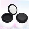 balacoo 2pcs Eyeshadow Lotion Makeup Container Small Makeup Organizer Travel Containers for Creams Travel Bottles for Cosmetics Travel Bottles for Creams Cream Bottles Eye Shadow Highlight, Black view 4