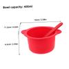 Mipcase 2sets Silicone Wax Warmer Liner Hair Removal Wax Warmer Bowl Replacement Pot for Facial Masks view 3