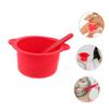 Mipcase 2sets Silicone Wax Warmer Liner Hair Removal Wax Warmer Bowl Replacement Pot for Facial Masks view 4